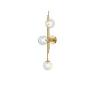 GWJKG Applique modélisation artistique, d'étude, allée, escalier, chambre à coucher, chevet, boule verre, murale LED, décoration de la maison, lampe mur