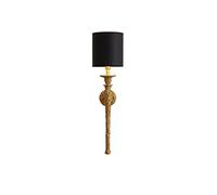 GWJKG Applique murale luxe vintage, lampe chevet de chambre à coucher, couloir, escalier, porche, éclairage tout en cuivre Appliques murales (Color : B)
