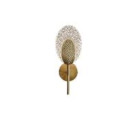 GWJKG Applique murale moderne entièrement en cuivre, lampe d'éclairage décorative for chambre à coucher, bureau, salon couloir Appliques murales