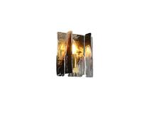 GWJKG Applique murale salon entièrement en cuivre, mur télévision léger luxueux, lampe chevet de chambre Appliques murales