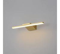 GWJKG Brass Vanity Bathroom Makeup Lighting, LED Mount Lamp Over Front Light Fitting Above Mirror Cabinet Home Decor Wall Lamp,Chandelier Ceiling Fixtur