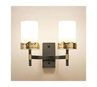 GWJKG Cuivre Fixe Créative Moderne Chambre Salon Lampe Murale Abat-Jour en Verre Applique Décorative Appliques murales (Size : B)
