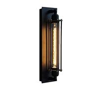 GWJKG de Mur Extérieur Rétro, Vintage Etanche, Classic Black Outdoor Wall Lampe Murale avec bulbe E26 Boîtier en Aluminium d'aluminium IP65