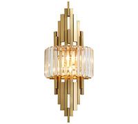 GWJKG en cristal fond télévision, lampe chevet chambre à coucher, applique murale de luxe for salon Appliques murales