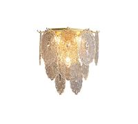 GWJKG entièrement en cuivre salon luxe, lampe chevet for chambre à coucher française applique murale fond de couloir rétro Appliques murales
