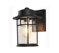 GWJKG Feuille à LED extérieure, étanche externe IP66 hausse de la lampe en aluminium Wall, E27 Lanterne murale ascendante, for, façades, porche, couloirs, passerelles