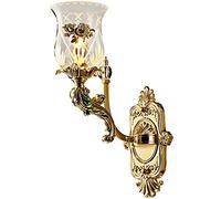 GWJKG française fixe en alliage de Zinc émail couleur gravure tenture applique créative décoration murale lampe Appliques murales (Size : A)