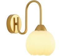 GWJKG French Flower E27 Wall Lamp Living Room Bedroom Lighting Fixture for Aisle Corridor Cafe Mounted(A)