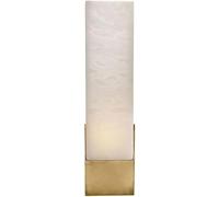 GWJKG Gold Kid's Room Decorate Contemporary Style Flush Mount Lamp Rectangular Light Marble Wall Sconce with Hardware Pedestal Decorative Lighting Bedside Lamps,Chandelier Ceiling Fixtures