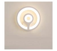 GWJKG lamp, LED Lamps Living Room Bedroom Bedside White Sconce Circle Antlers Aisle Corridor Lighting Fixture,Indoor Wall Light Color Typec,