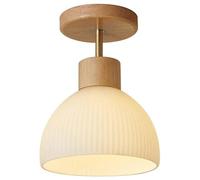 GWJKG Lamp Semi Flush Mount Light, Nordic Style Artistic Modeling Ceiling Lighting Fixtures for Living Room Bedroom Packs (Size 2 Pack)