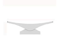 GWJKG Lampe 6W blanc moderne mur horizontal haut bas applique murale for intérieur vanité bar lumière chambre salon salle de bain maison luminaires (3000K) Appliques murales