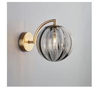 GWJKG Lampe Applique murale en verre au moderne, décoratif d'intérieur, idéal for un salon, ou une chambre à coucher, américain, minimaliste, nordique créati