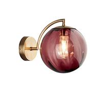 GWJKG Lampe Applique murale en verre au moderne, décoratif d'intérieur, idéal for un salon, ou une chambre à coucher, américain, minimaliste, nordique créati