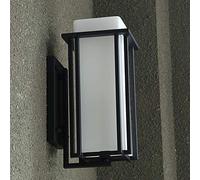 GWJKG Lampe Applique murale extérieure en fonte d'aluminium antirouille luminaires muraux Patio IP65 étanche for les cours de couloir intérieur extérieur Appliques murales (Color : A)