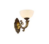 GWJKG Lampe Applique murale rétro entièrement en cuivre for salon, chambre à coucher, de couloir Appliques murales