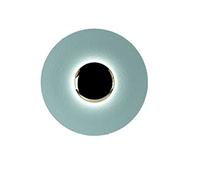 GWJKG Lampe d'angle Luxe Postmoderne Designer Porche Chambre Décoration Chevet Fond Rond Mur Personnalité Applique Murale Lumières Couloir Capteur De Lumière Veilleuses Appl