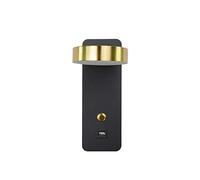 GWJKG Lampe Lampes modernes mur LED avec interrupteur Interface USB applique murale mode for les lumières d'art d'allée de couloir intérieur Appliques murales Color 4000k,