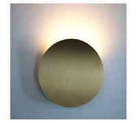 GWJKG Lampe modernes lampes d'intérieur en aluminium brossé décoration applique murale for salon de chevet, BL05 7W Appliques murales (Color Warm White, Size :