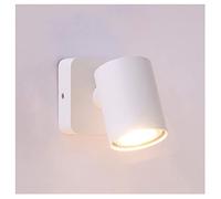 GWJKG Lampe Murale en aluminium d'intérieur 7W GU10 LED, style moderne, rotation pliante, for maison, hôtel, chambre à coucher, chevet, salon, applique de lecture Appliques murales (Color