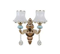 GWJKG Lampe Murale en cristal le salon, applique dans la chambre, salle du club, couloir Appliques murales