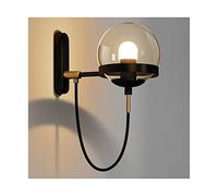 GWJKG Lampe Murale Lampes nordiques Wall Light Fixture Sairway LED Échantillon mural forme sphérique de verre rustique léger for la barre d'aisel intérieure extérieure Appliques murales (