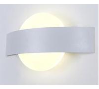 GWJKG Lampe Murale Moderne LED Lampes Chambre la salle manger à l'intérieur Éclairage Matériau en aluminium, AC 85- Appliques murales (Color : Whit