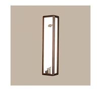 GWJKG Lampe Nouveau en bois chinois, salon arrière murale étude chambre allée longue applique Appliques murales (Color : A)