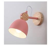GWJKG Lampes murales Appliques Coloré Dôme 1 Lumière Style Métal Rotacule Wall Lampe de mur moderne LED Appareils d'éclairage mural for la fille Garçon Chambre à couche