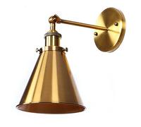GWJKG Lampes murales Appliques Creative Bras Swing Wall, Minimaliste Shade de cône Lumineux 7 "Appareil d'éclairage intérieur, Lampe Suspendue réglable Lumière Industrielle Vintage for la