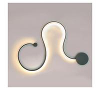 GWJKG Lampes murales Appliques Creative Wall Lampe contemporaine Spot mur aluminium murale en forme de serpent Special Home Maison Montée éclairage Minimaliste Lumière minimalis
