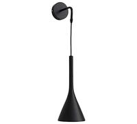 GWJKG Lampes murales Moderne 1 Mur, Métal Minimalist Aluminium Bois Appliques, Creative Wall Light nuit, E27 support mural for l'éclairage Chambre Lampe d'éclairage table de maquil