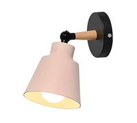 GWJKG LED Mount Headboard Lights,LED Reading Lamp is Suitable for Bedroom Bedside Living Room Background Aisle Screw Mouth,Indoor Wall Light (Color : Pink)