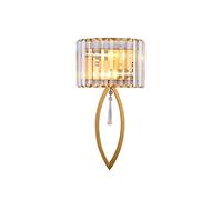 GWJKG luxe, mur fond télévision salon, lampe chevet de chambre à coucher, applique murale décorative en cristal d'escalier Appliques murales