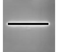 GWJKG Minimalist Black Corner Wall Lamp Up Down Hardwired for Bathroom, Hallway, Bedroom, Living Room, Kitchen - Long Linear, 6W Indoor