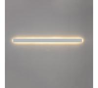 GWJKG Minimalist Corner Wall Lamp White Up Down Hardwired for Bathroom, Hallway, Bedroom, Living Room, Kitchen - Black Linear, 6W Indoor