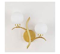 GWJKG Murale créative chambre couloir balcon allée lampe en fer forgé applique veilleuse coin lumières lampadaire Appliques murales (Size : High left and low right)