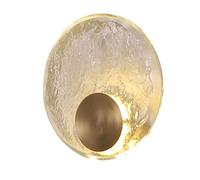 GWJKG Murale Crystal Wall luminaires de mur intérieur ronde rond lampe nuit lumière décorative éclairage for couloir d'allée Appliques murales (Size : Small)