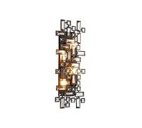 GWJKG murale en cristal, lampe chambre salon, éclairage de luxe post-moderne Appliques murales
