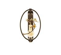 GWJKG Murale Nouvelle applique chinoise, lampe chevet créative couleur émail for chambre à coucher sur le mur de fond du salon Appliques murales