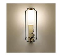 GWJKG Nouvelle chinoise, lampe chevet chambre à coucher, applique murale Zen for fond de salon Appliques murales (Color : C)