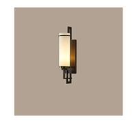 GWJKG Nouvelle chinoise tout en cuivre, applique murale fond salon, lampe de chevet créative Zen for chambre à coucher Appliques murales (Color : A)