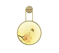 GWJKG Nouvelle lampe chinoise de luxe for chambre à coucher, salon, escalier, applique murale Zen entièrement en cuivre Appliques murales