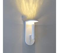 GWJKG ombre conception rotative lampe lecture décoration chambre étude applique murale In capteur de lumière veilleuses veilleuse intelligente Appliques mura