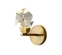 GWJKG postmoderne luxe en cristal de cuivre, lampe murale for salon, chambre à coucher, chevet, allée Appliques murales