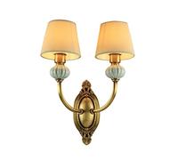 GWJKG rétro verre, abat-jour, mur d'intérieur, chevet concis, applique en cuivre, éclairage décoratif for la maison, porche, terrasse, lampe de Garage Appliques murale