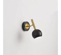 GWJKG Rotatable Wall Lamp for Bedroom Reading Bedside Lighting Small Metal Sconces Corridor Aisle(B)