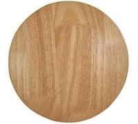 GWJKG Round LED Light with Grain, 19cm Solid Wood Indoor Up and Down Lamp, Decorative Wall Lighting Fixture for Staircase, Living Room, Artistic Accent Light(32cm)