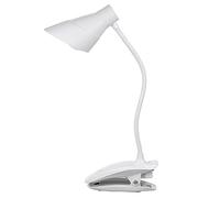 GWJKG Touch Control Led Eye-Care Desk USB Rechargeable Table Lamp Brightness Reading Study and Bedroom Use Compact Clip for Space Saving