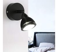 GWJKG Wall Sconce 3W LED Spotlight Multi Angle Adjustment Wall Lamp, Decorative Lamp Wall Mounted Picture Accent Light, Display Light for Cabinet Showcase Jewellery Wall Artwork 3000K Waterproof